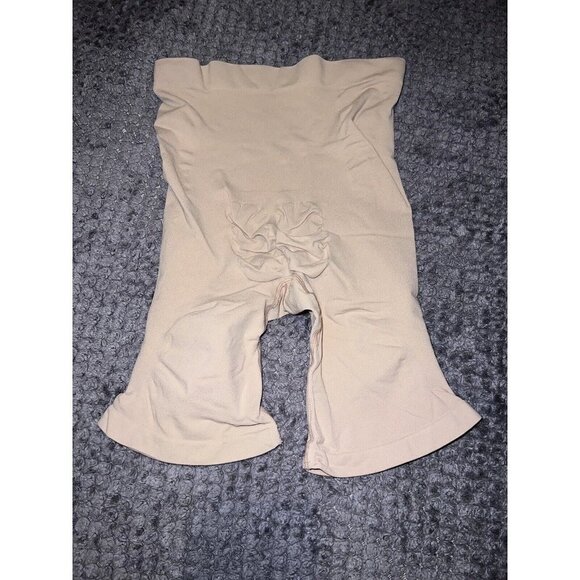 SKIMS Seamless Sculpt Sculpting Mid Thigh Shorts - Clay Size 4X/5X - Picture 4 of 7